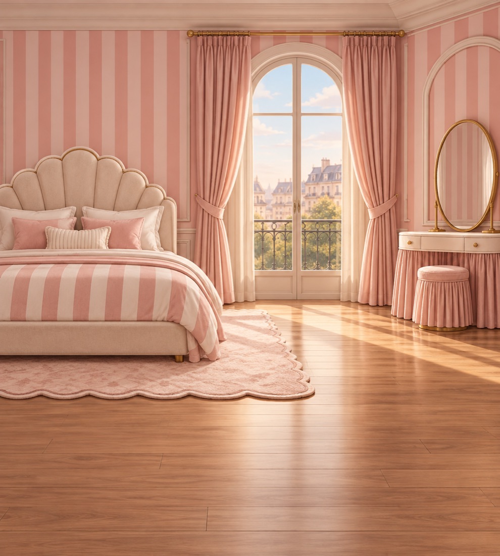 A pink dream bedroom