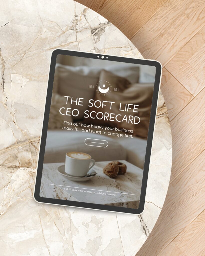 soft life ceo scorecard