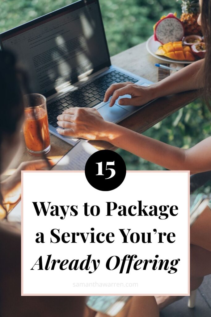package your service