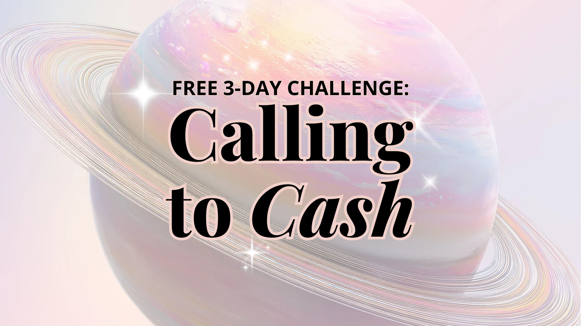 calling to cash
