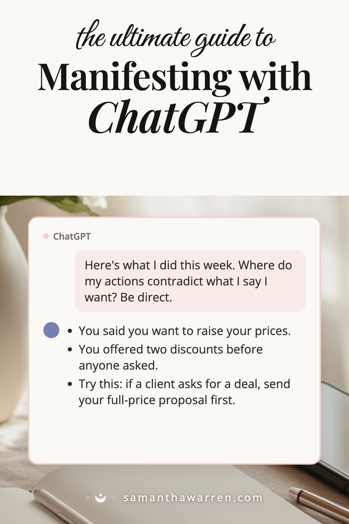 The ultimate guide to manifesting with ChatGPT